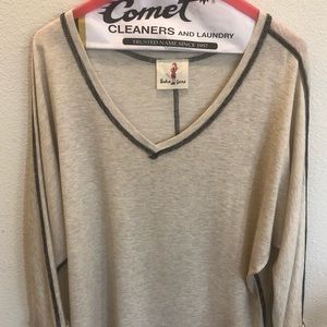 Oversized cotton blouse